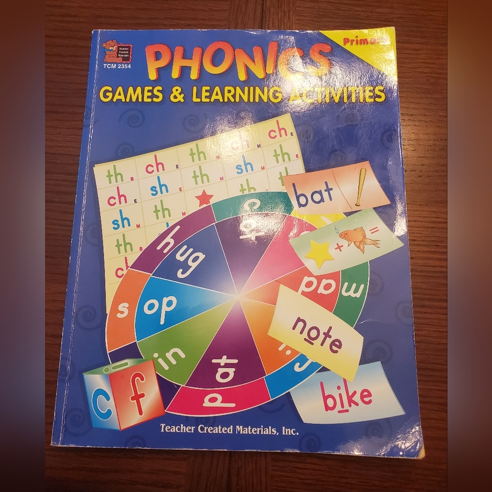 Teacher Created Materials Phonics Games & Learning Activities - Primary Grades